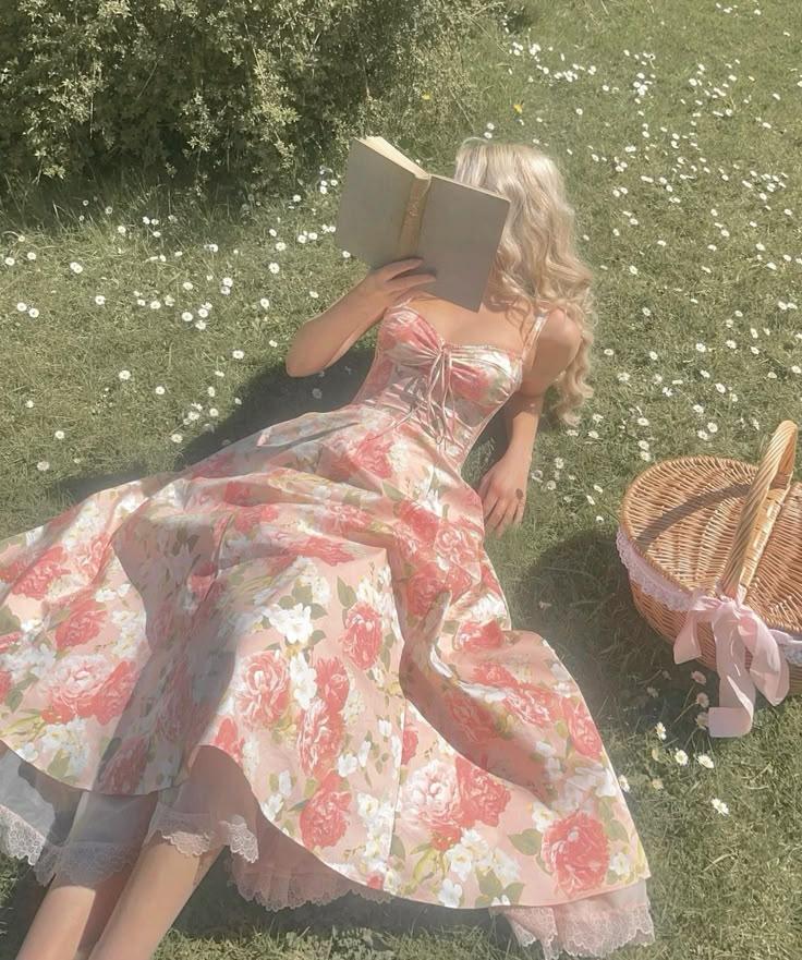 Sunset Serenade with Fragrant Blossoms
